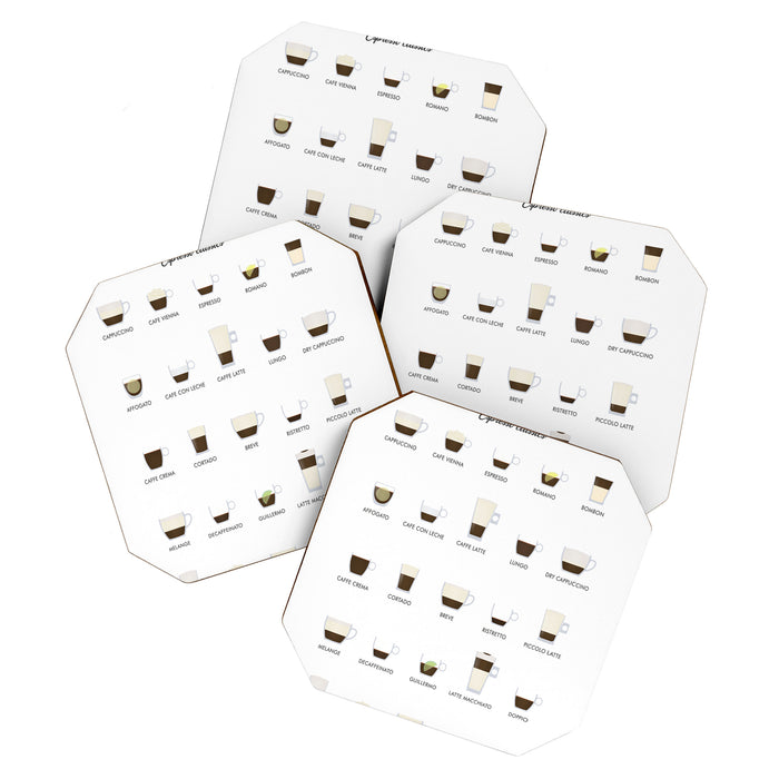 Espresso Coffe Classics Recipes Coaster Gallery Image 1