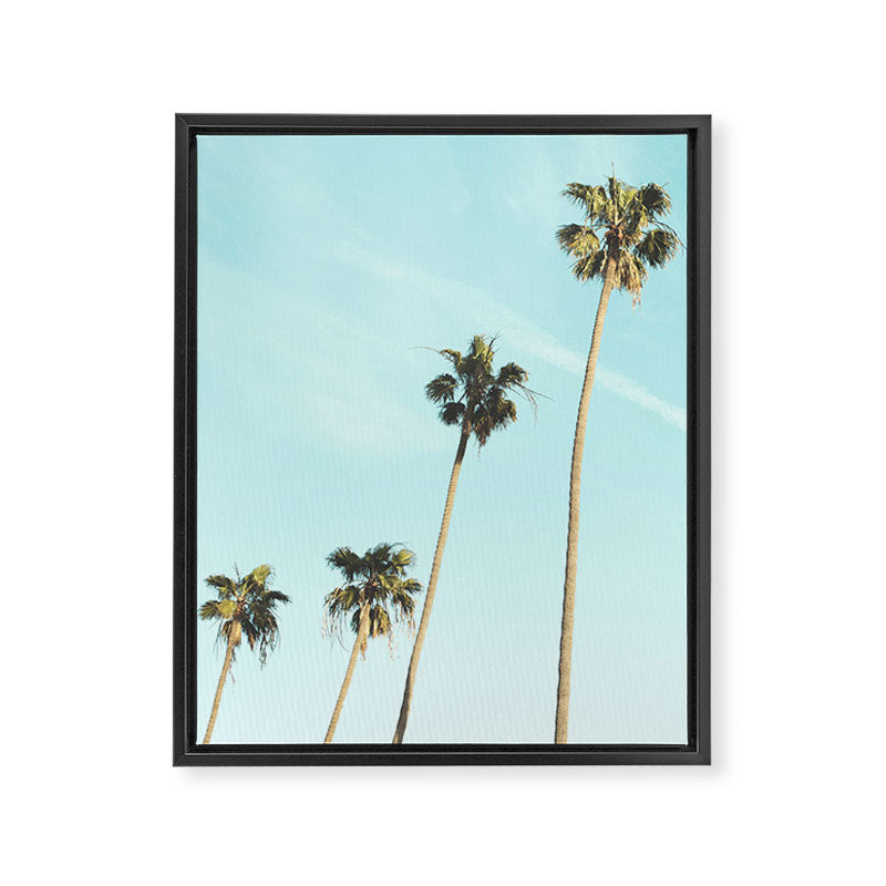 Palm Trees II Framed Canvas Print Gallery Image 6