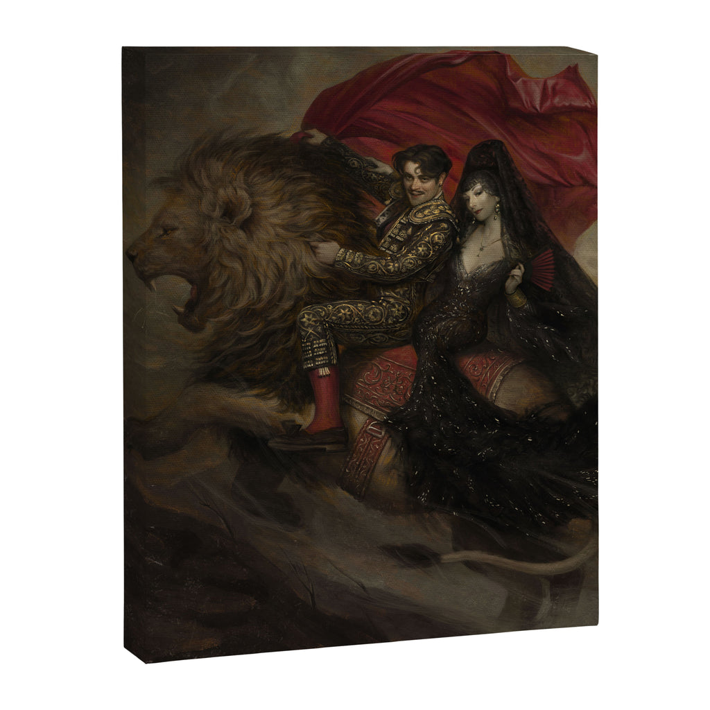 Amoureux de L'andalousie Canvas Print Gallery Image 6
