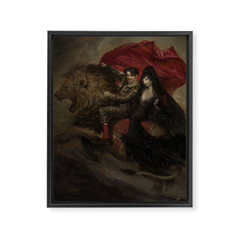 Amoureux de L'andalousie Framed Canvas Print Gallery Image 6