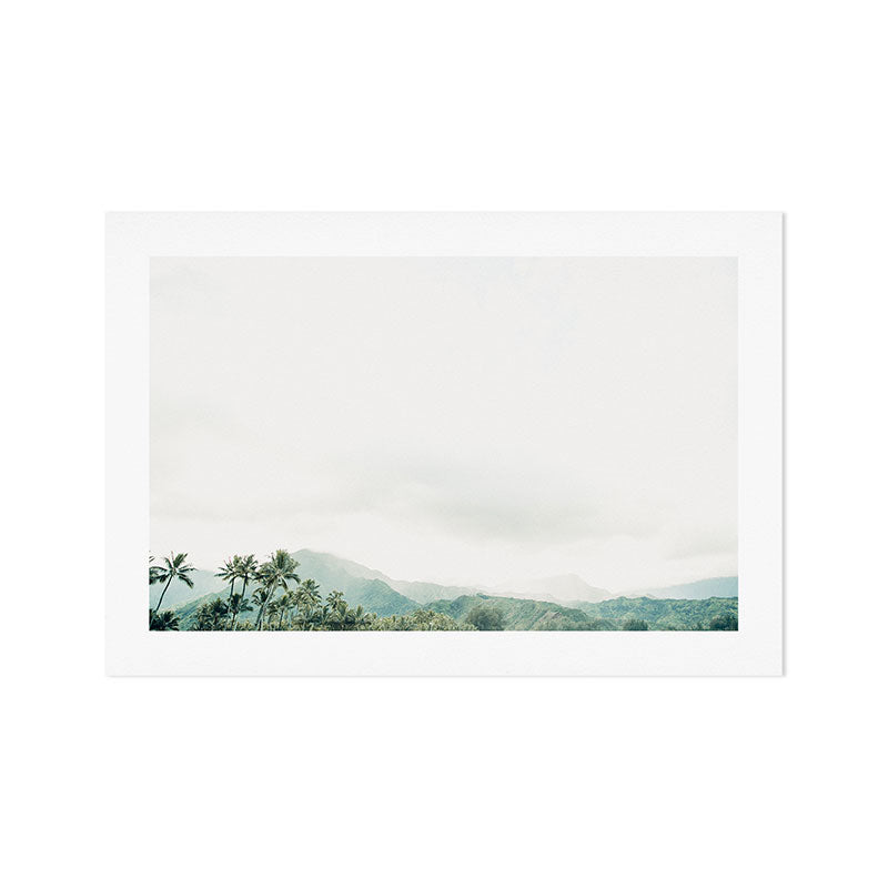 Hanalei Fog Art Print Gallery Image 1
