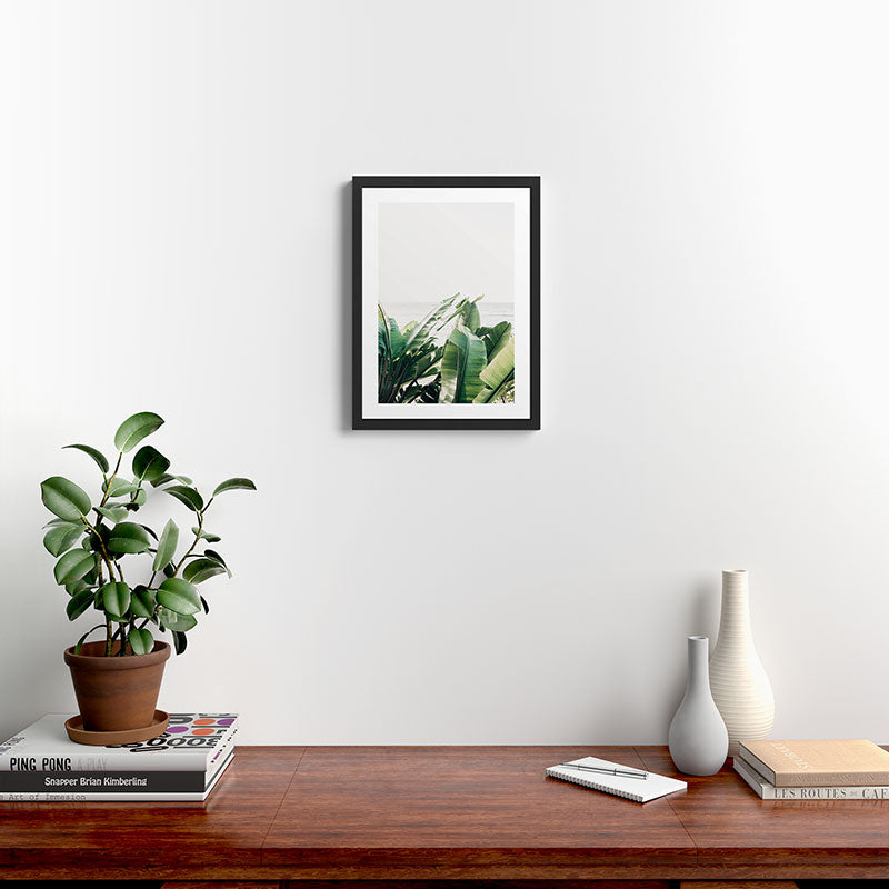 Pretty Palms Framed Art Print Gallery Image 2
