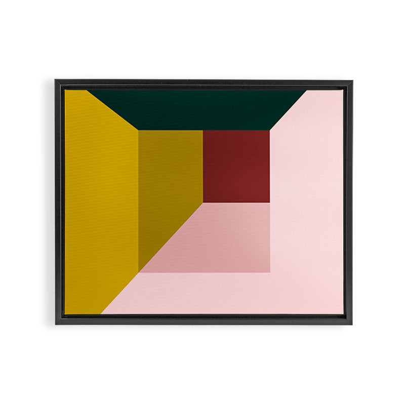 Abstract room Framed Canvas Print Gallery Image 6