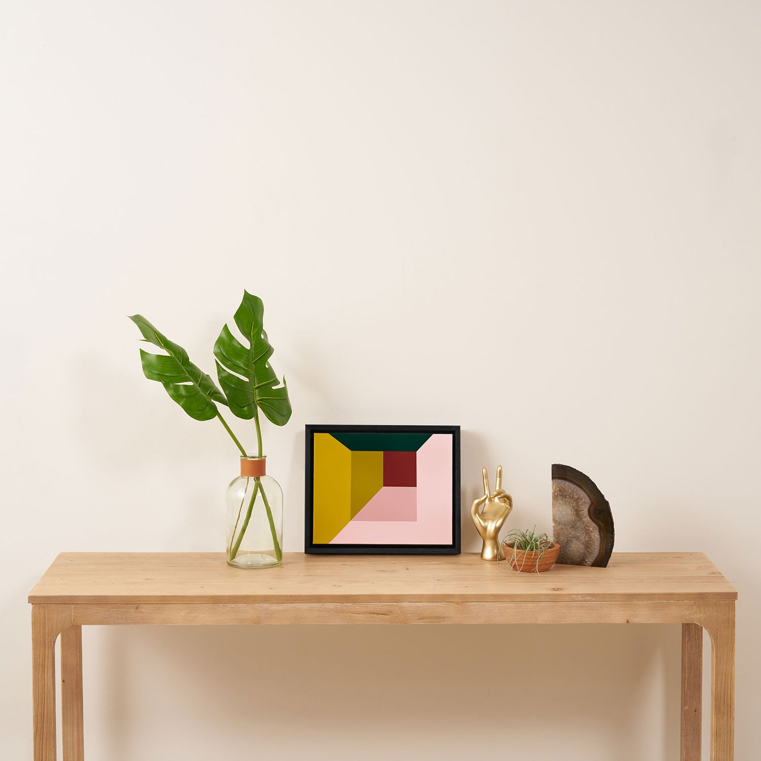 Abstract room Framed Canvas Print Gallery Image 4