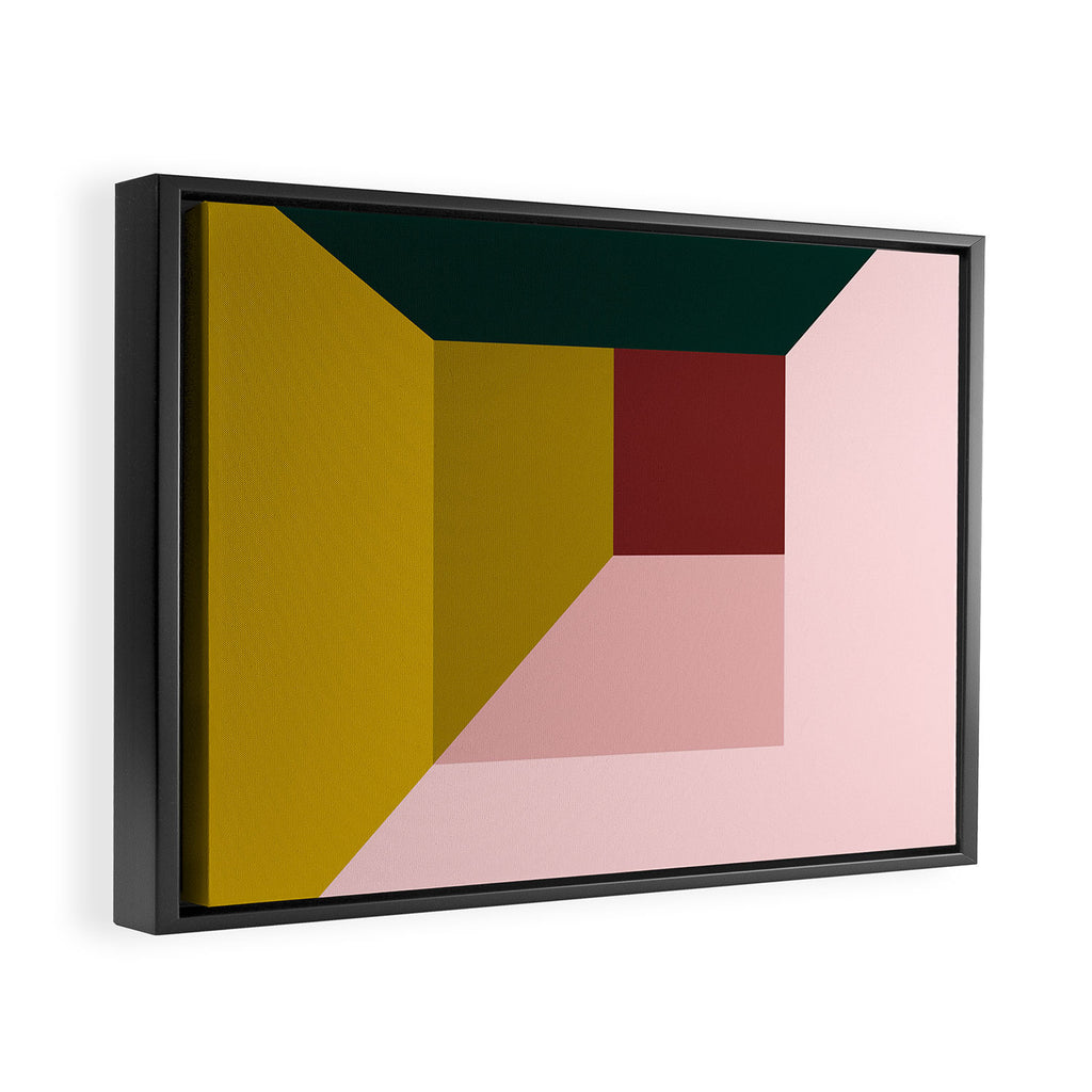 Abstract room Framed Canvas Print Gallery Image 2