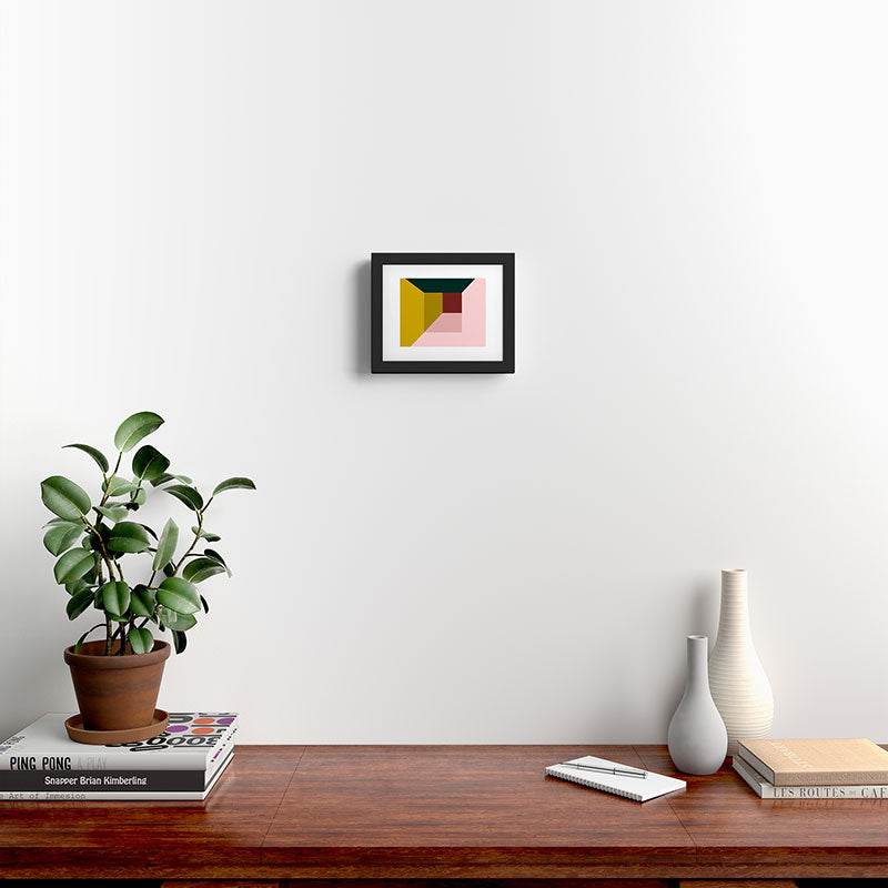 Abstract room Framed Art Print Gallery Image 2
