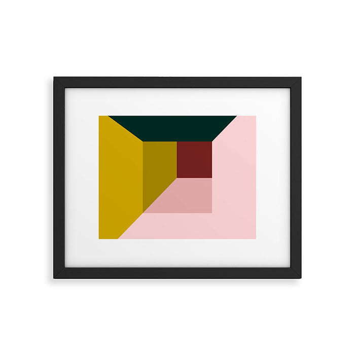 Abstract room Framed Art Print Gallery Image 1