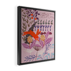 Artichoke thief at sunrise Framed Canvas Print Gallery Image 2