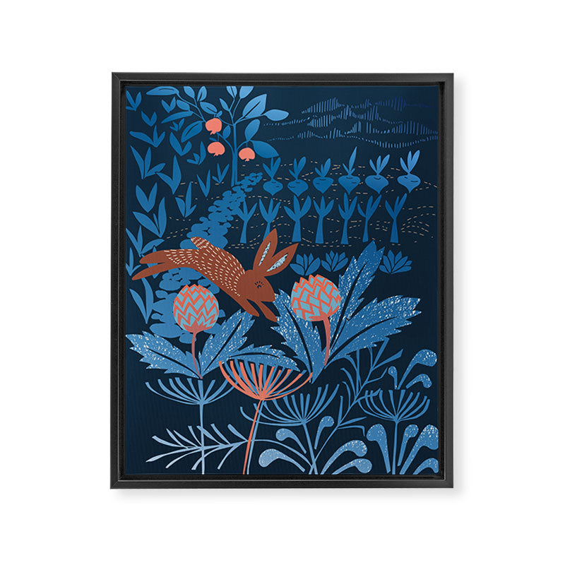 Artichoke thief Framed Canvas Print Gallery Image 6