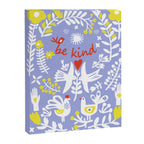 be kind - scandinavian folk art illustration Canvas Print Gallery Image 8