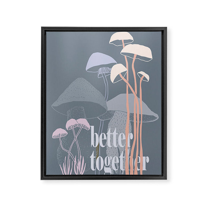 better together Framed Canvas Print Gallery Image 1