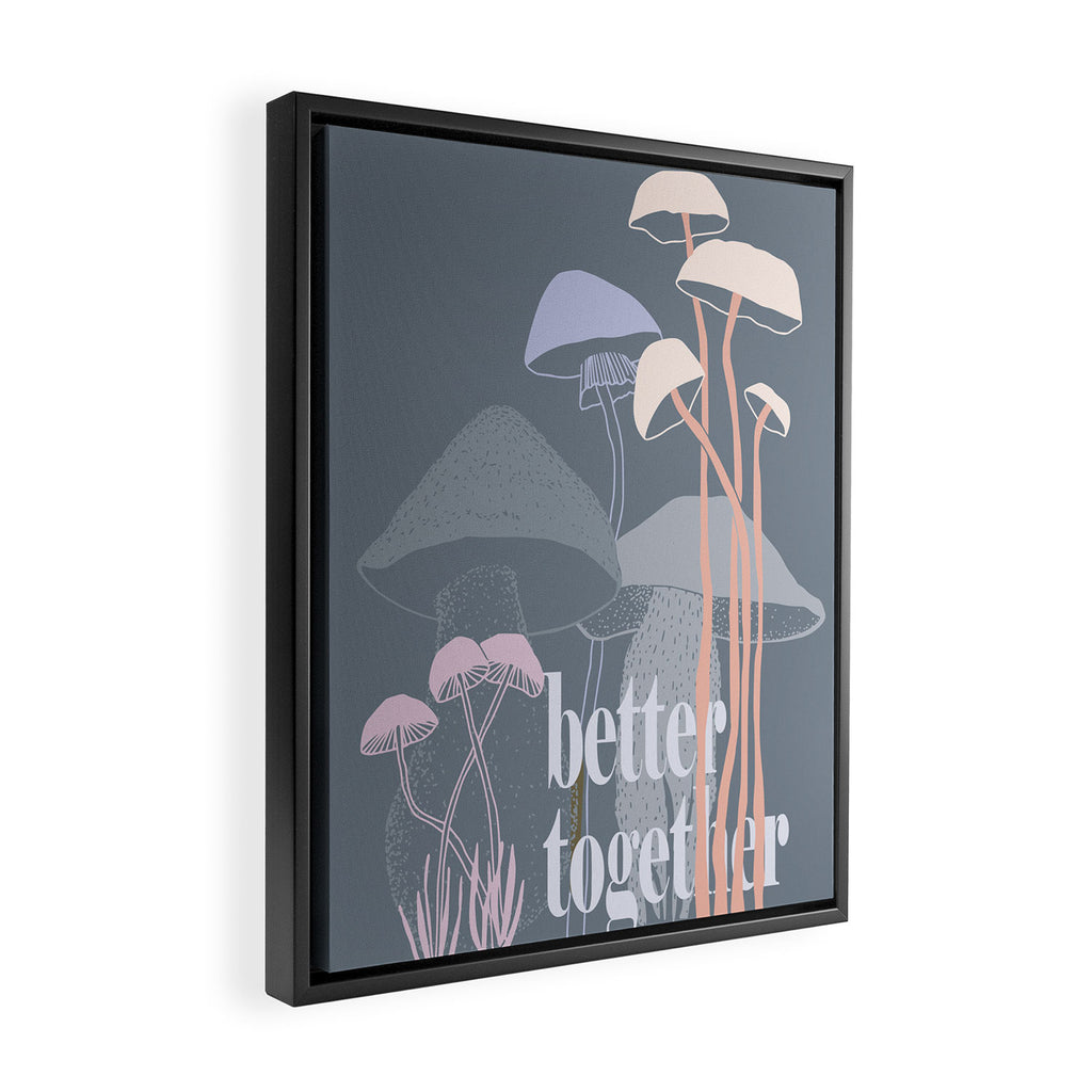 better together Framed Canvas Print Gallery Image 2