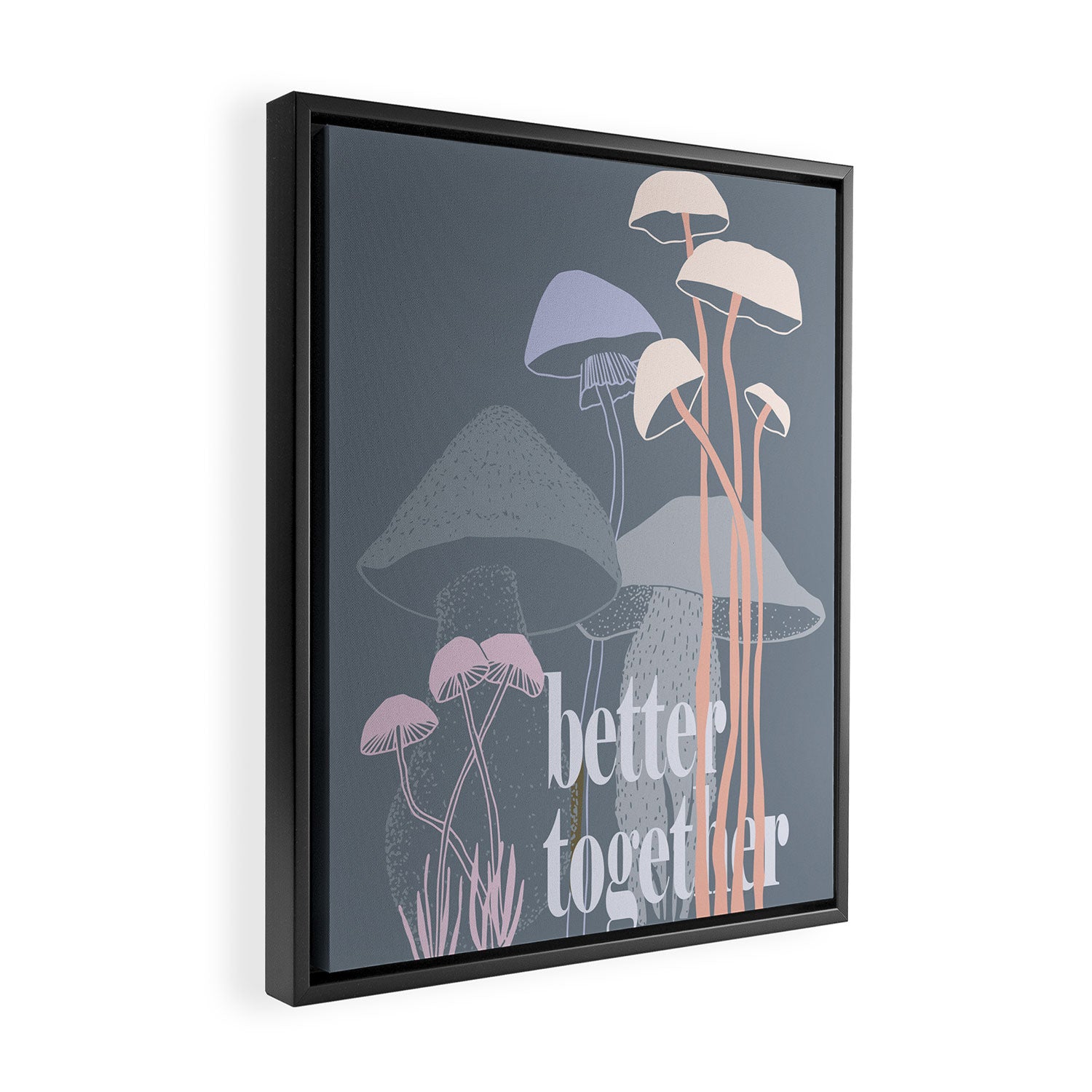 better together Framed Canvas Print Gallery Image 2