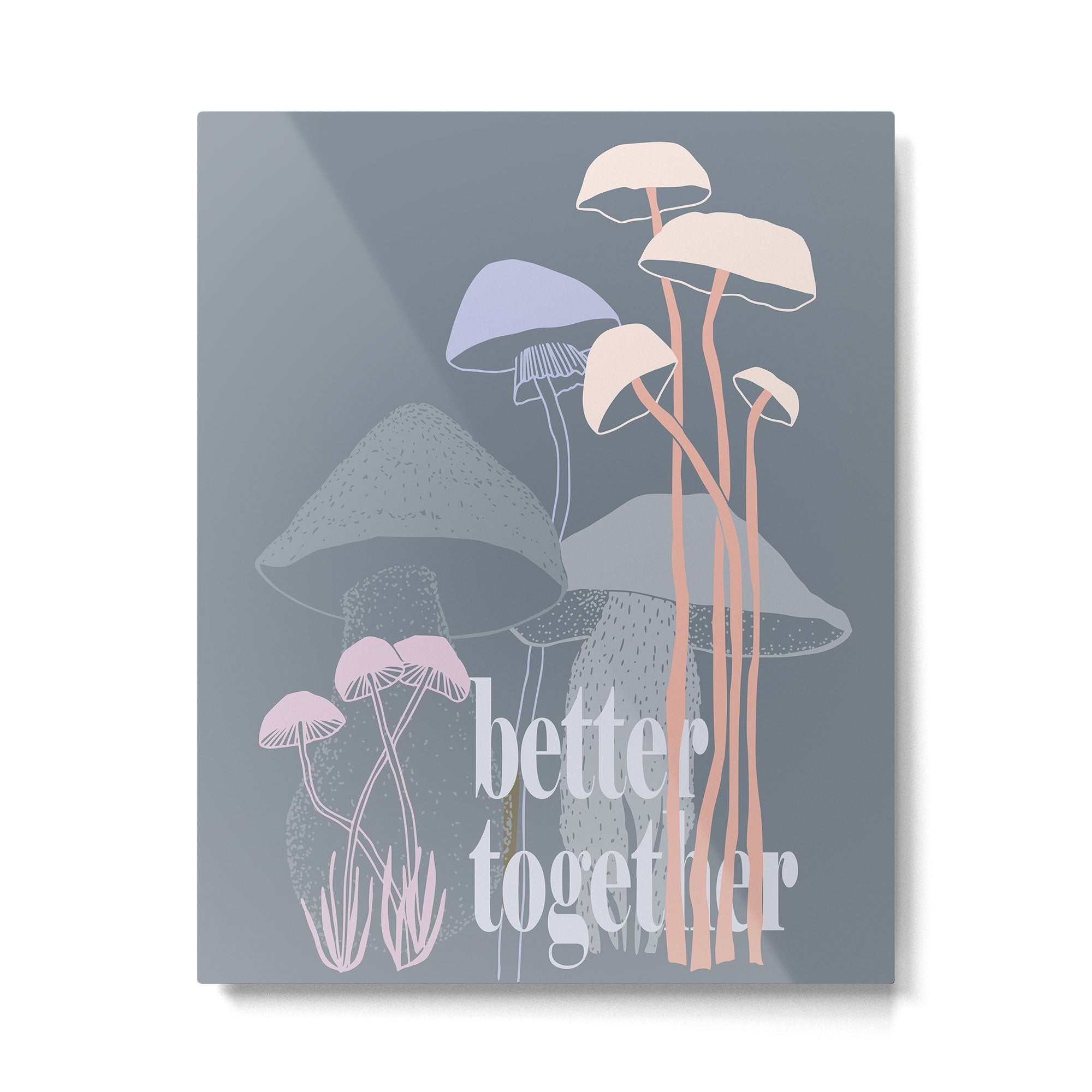better together Metal Print Gallery Image 4