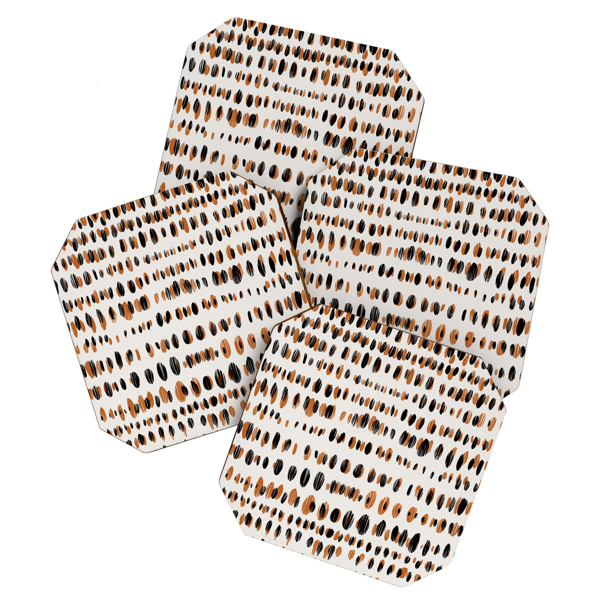 Black Forest dots light Coaster Gallery Image 1