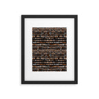 Black Forest dots Framed Art Print Gallery Image 6