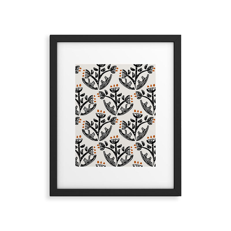 Black Forest flowers Framed Art Print Gallery Image 6