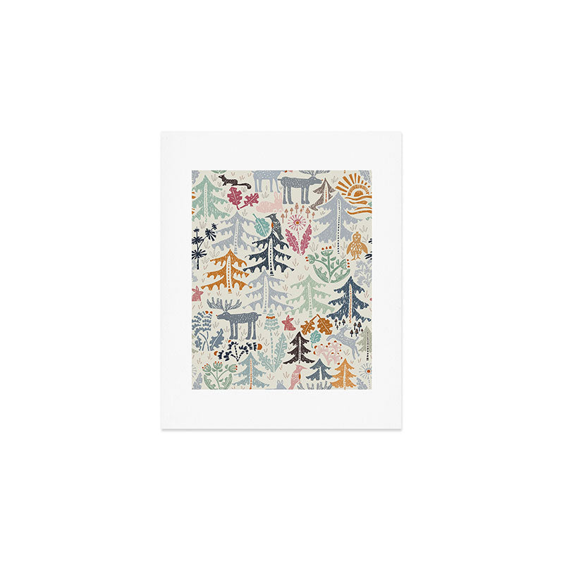 Black Forest Kids Adventure Art Print Gallery Image 1