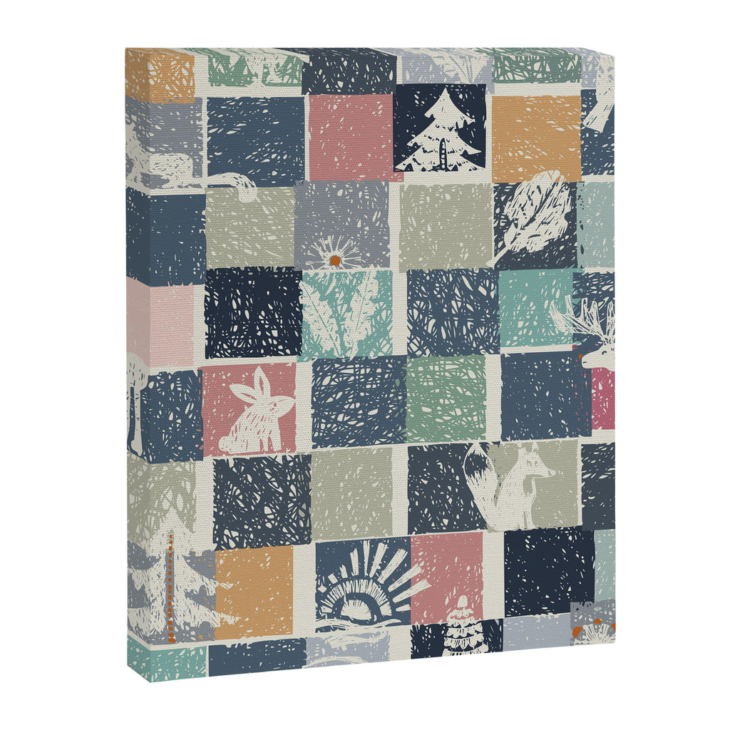 Black Forest Kids Check Canvas Print Gallery Image 6