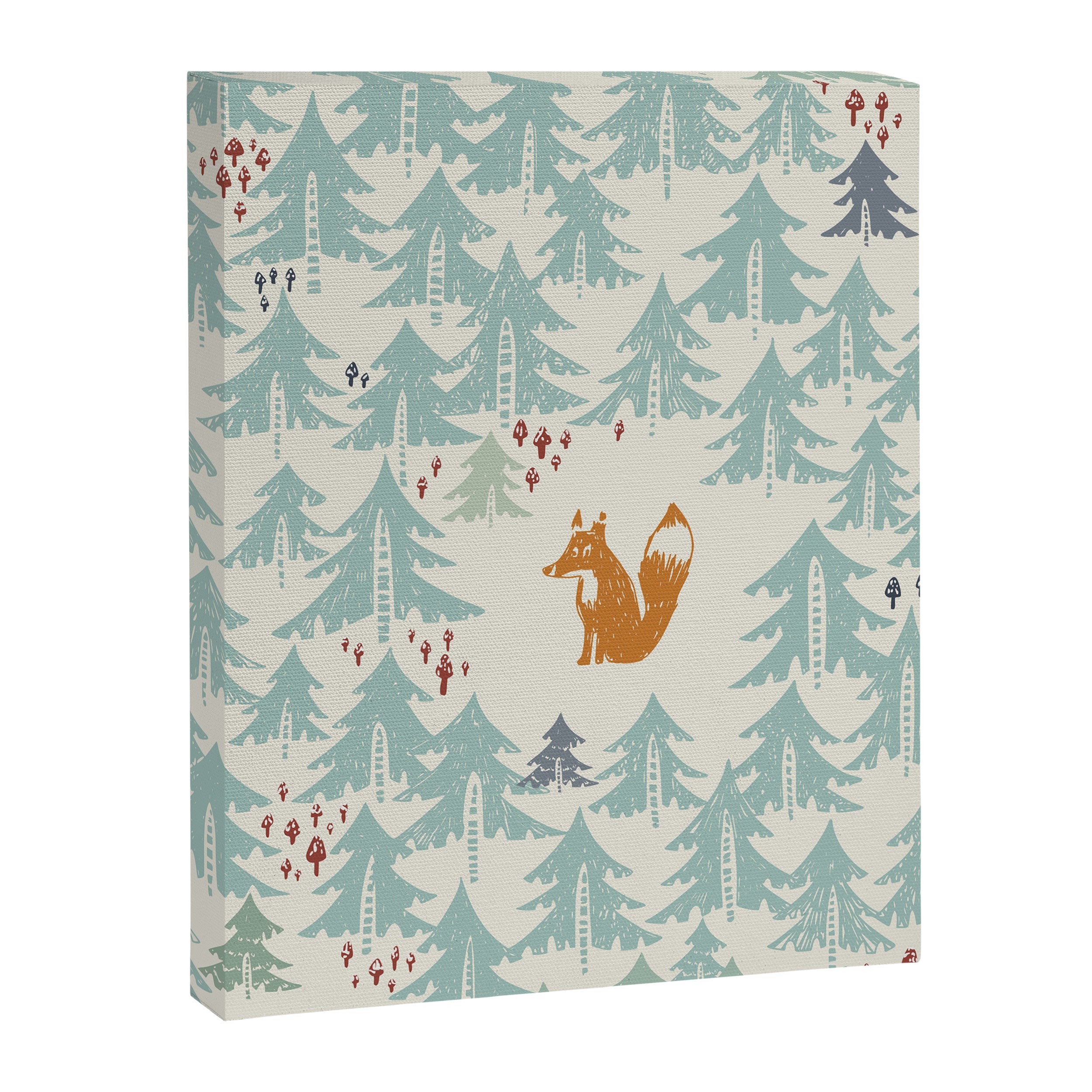 Black Forest Kids fox Canvas Print Gallery Image 8
