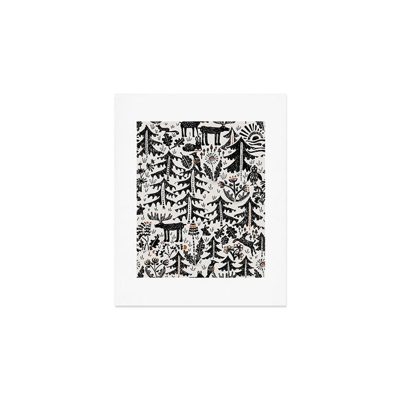 Black Forest light Art Print Gallery Image 1