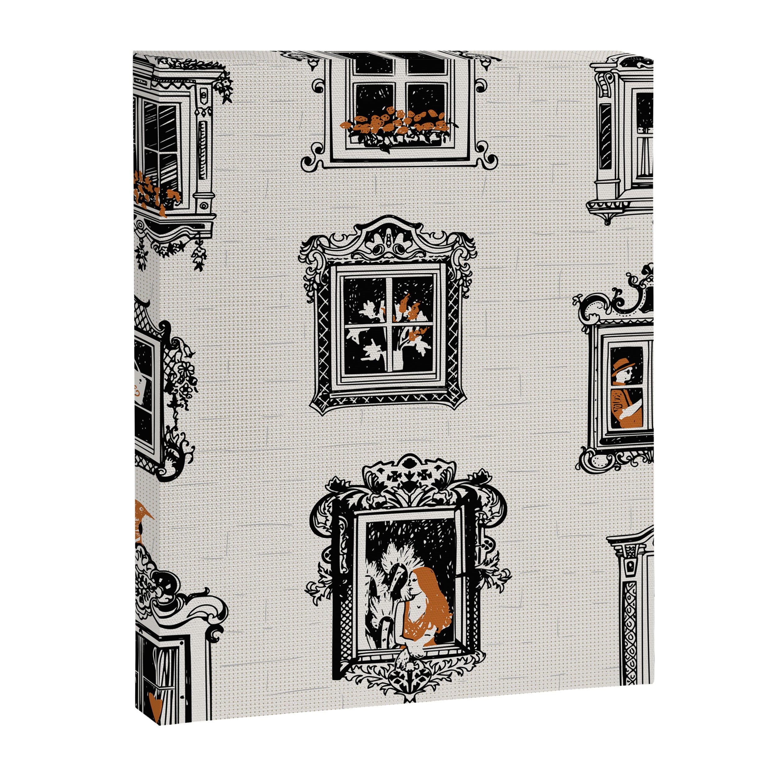 Black Forest welcome windows Canvas Print Gallery Image 8