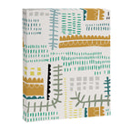Block print geometrics Canvas Print Gallery Image 8