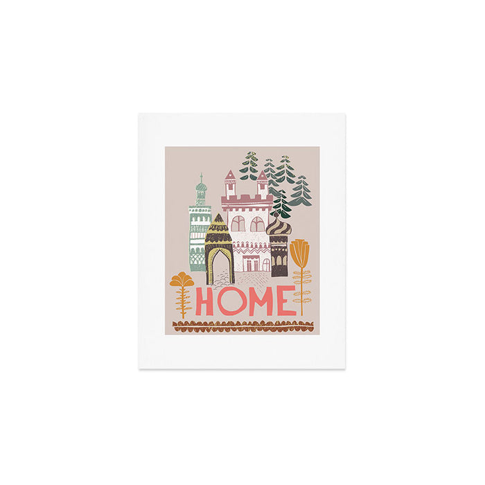 Block print Home Art Print Gallery Image 1