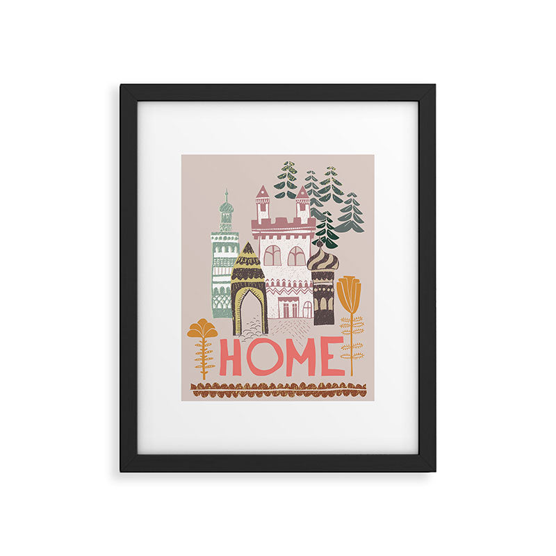 Block print Home Framed Art Print Gallery Image 5