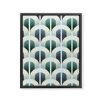 Blue gate Framed Canvas Print Gallery Image 8
