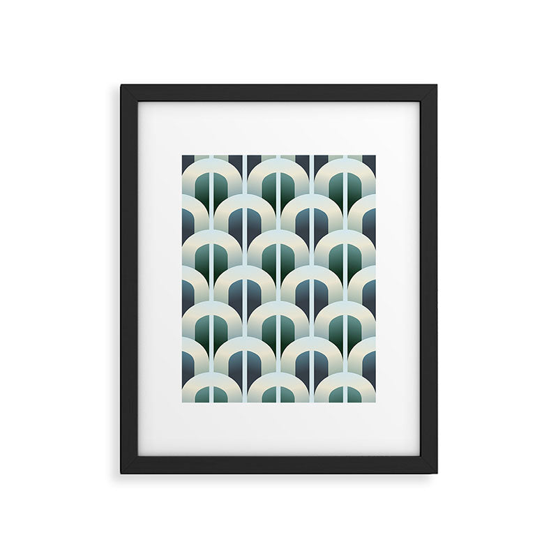 Blue gate Framed Art Print Gallery Image 6