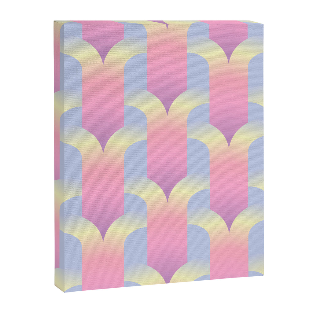 Blurred holographic gate Canvas Print Gallery Image 6