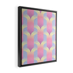 Blurred holographic gate Framed Canvas Print Gallery Image 2
