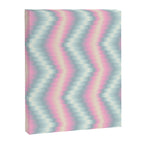 Blurred holographic Zigzag Canvas Print Gallery Image 6