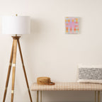 Blurred Plaid Canvas Print Gallery Image 2