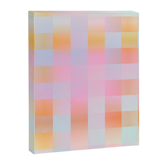 Blurred Plaid Canvas Print Gallery Image 1