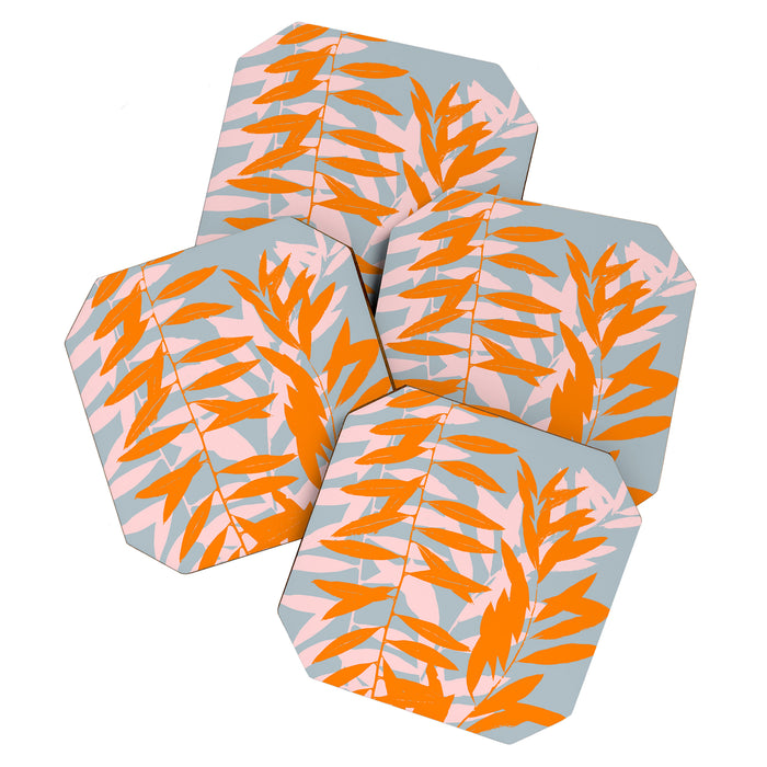 Botanical dopamine twigs Coaster Gallery Image 1