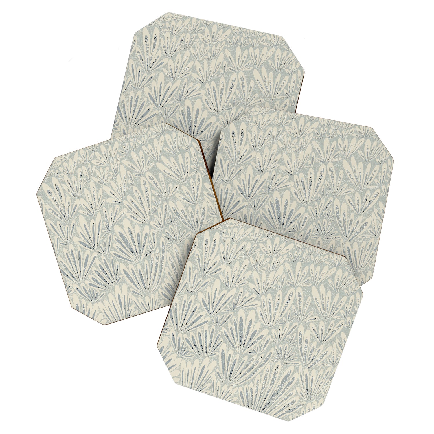 calming essentials meadow chalky blue Coaster Gallery Image 1
