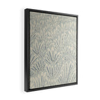 calming essentials meadow chalky blue Framed Canvas Print Gallery Image 2