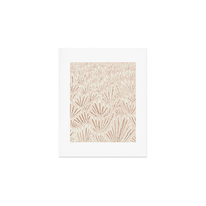 calming essentials meadow chalky rose Art Print Gallery Image 1