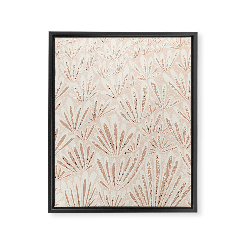 calming essentials meadow chalky rose Framed Canvas Print Gallery Image 6