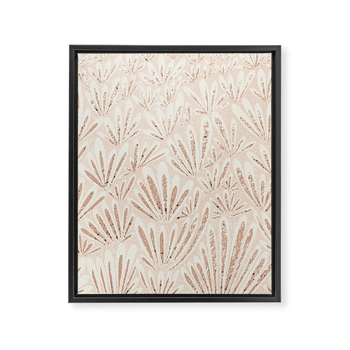 calming essentials meadow chalky rose Framed Canvas Print Gallery Image 1