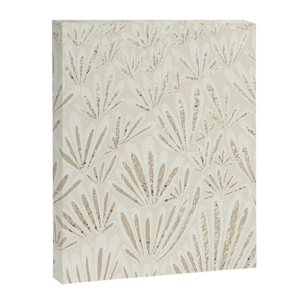 calming essentials meadow neutral white Canvas Print Gallery Image 6