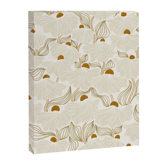 calming essentials Natural flow meadow ivory Canvas Print Gallery Image 1