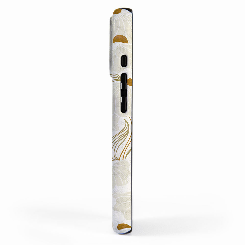 calming essentials Natural flow meadow ivory iPhone Case Gallery Image 2