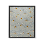 calming essentials Natural flow meadow misty Framed Canvas Print Gallery Image 6