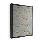 calming essentials Natural flow meadow misty Framed Canvas Print Gallery Image 2