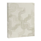 calming essentials traces neutral white Canvas Print Gallery Image 6