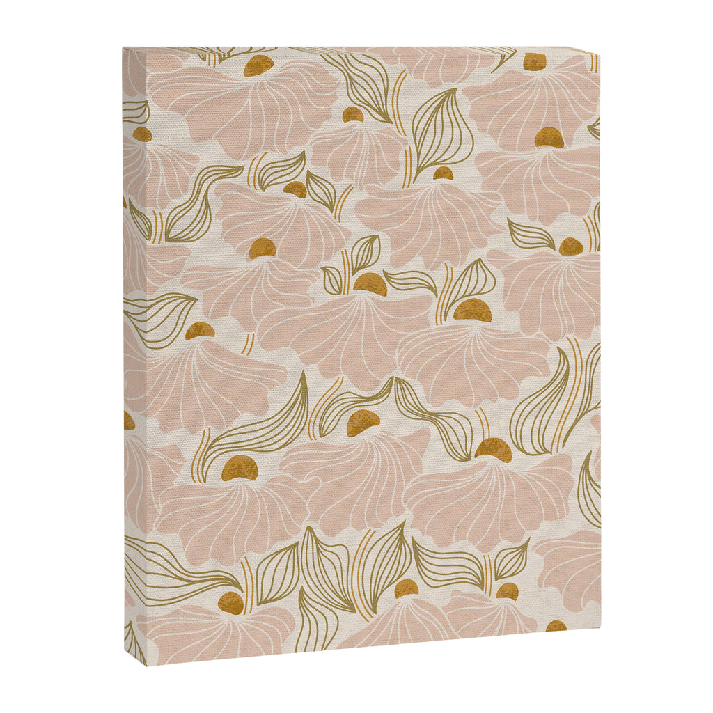 calming essentialsNatural flow meadow blush Canvas Print Gallery Image 6