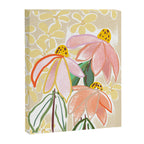 Chalky coneflowers still life Canvas Print Gallery Image 6